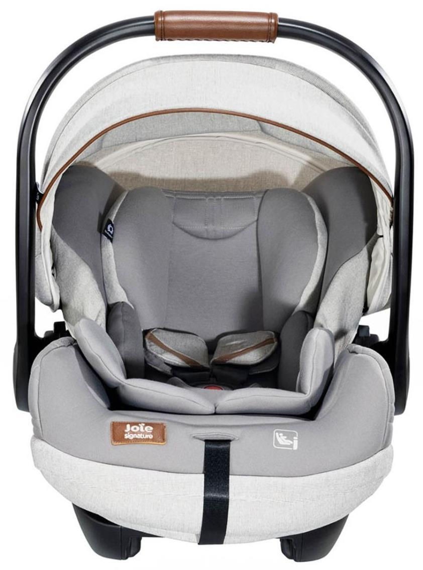 Наклоняемая автолюлька i-Size Joie i-Level Recline Oyster, коллекция Signature, с рождения – 85 см 3
