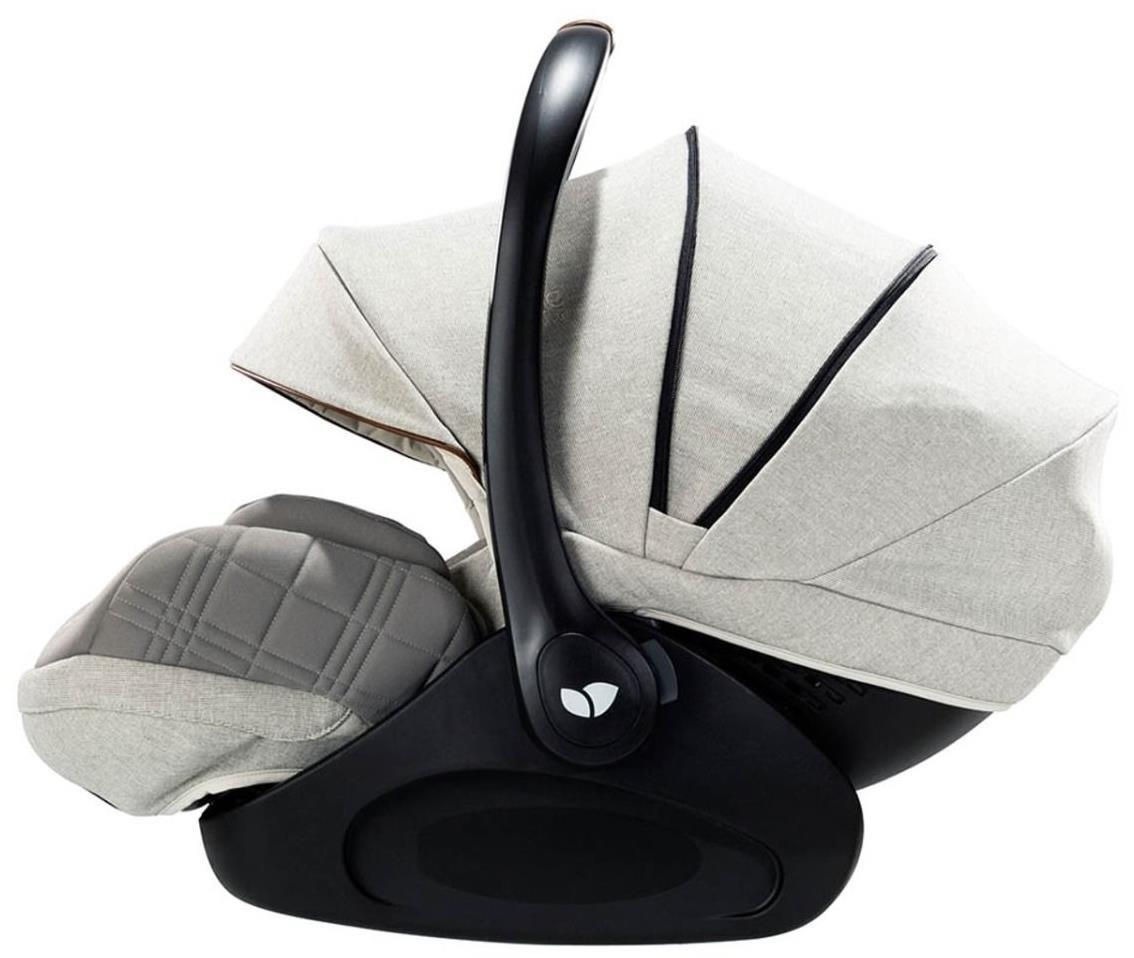 Наклоняемая автолюлька i-Size Joie i-Level Recline Oyster, коллекция Signature, с рождения – 85 см