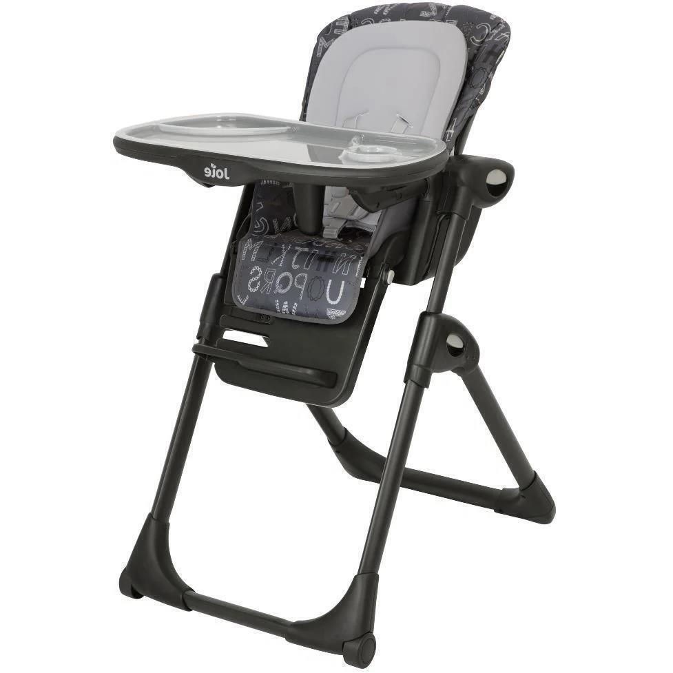 Scaun de masa Joie Mimzy Recline ABC Charcoal