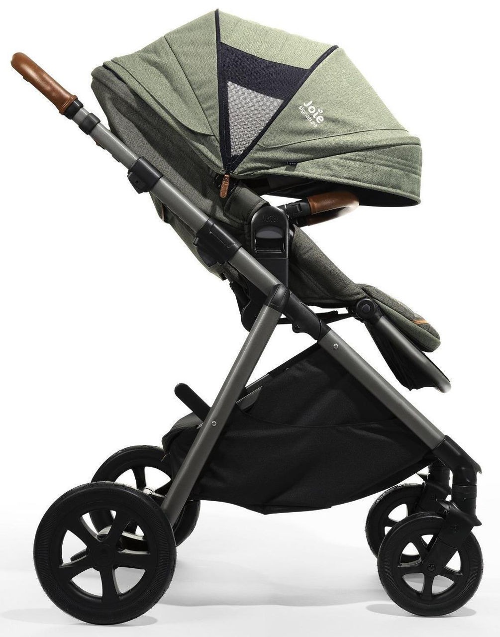Carucior multifunctional reglabil pe inaltime Joie Aeria Signature Pine
