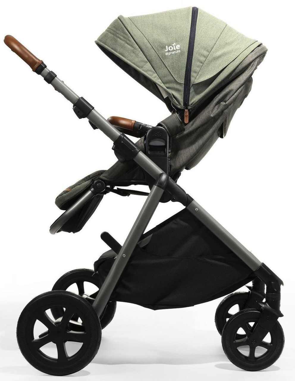 Carucior multifunctional reglabil pe inaltime Joie Aeria Signature Pine