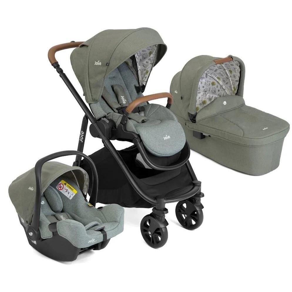 Carucior multifunctional 3 in 1 Joie Chrome Dlx Moonlight