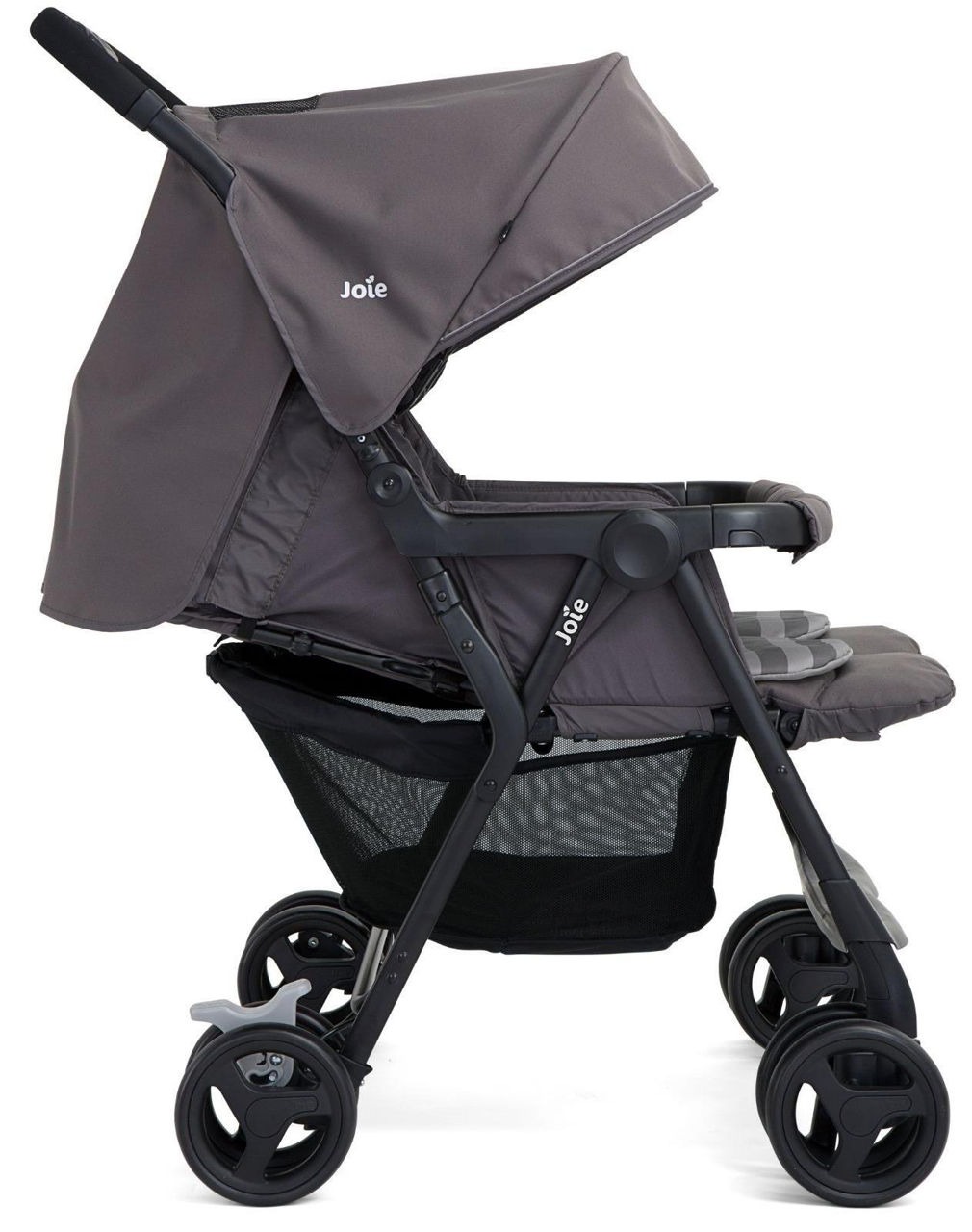 Carucior pentru gemeni Joie Aire Twin Dark Pewter