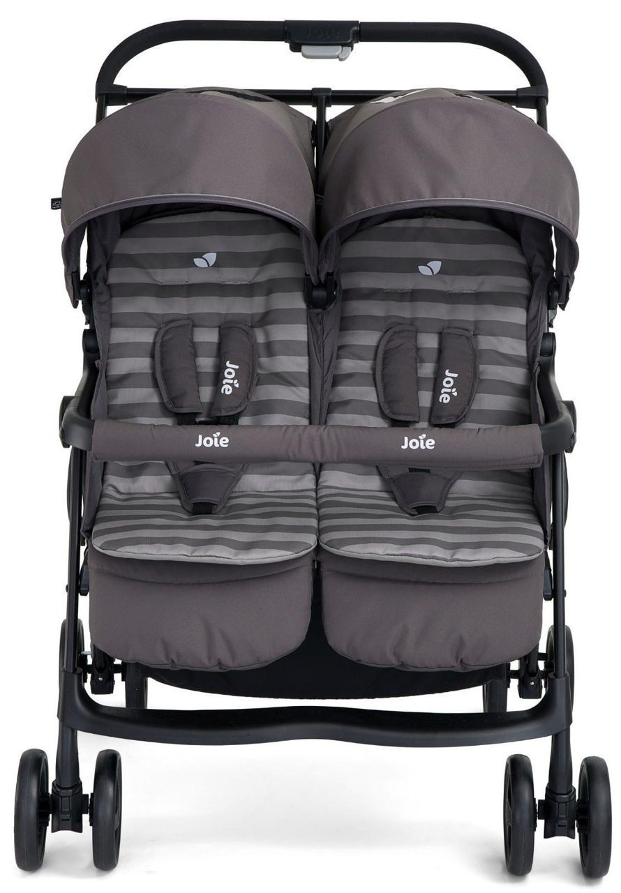 Carucior pentru gemeni Joie Aire Twin Dark Pewter