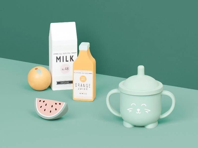 Cana cu pai din silicon Babymoov Vulpita