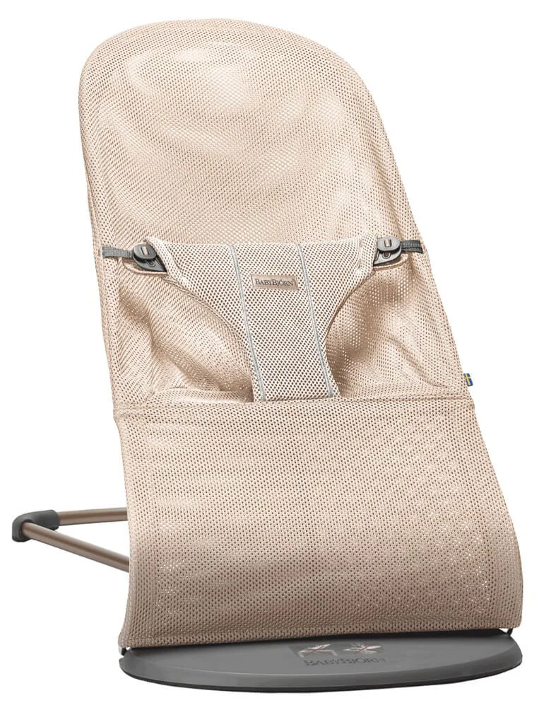 Balansoar BabyBjorn Bliss Pearly Pink, Mesh