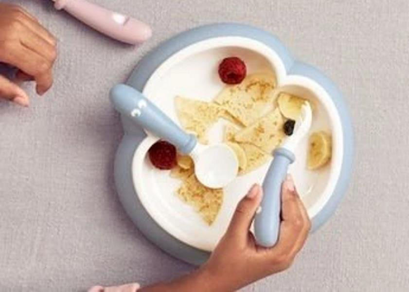 2 Seturi pentru hranire BabyBjorn Powder Blue