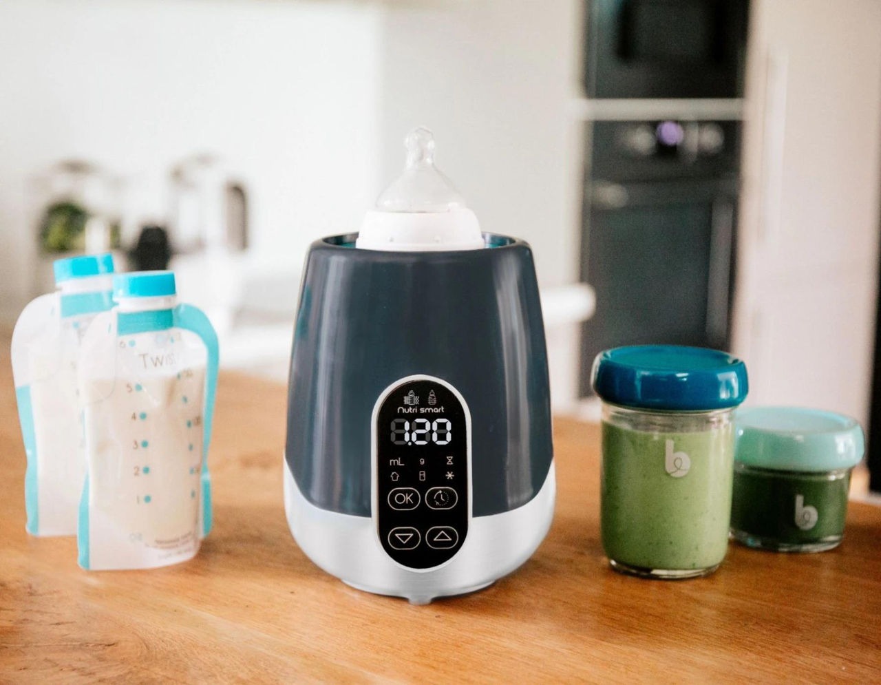 Подогреватель для бутылочек и контейнеров Babymoov NutriSmart для дома и автомобиля