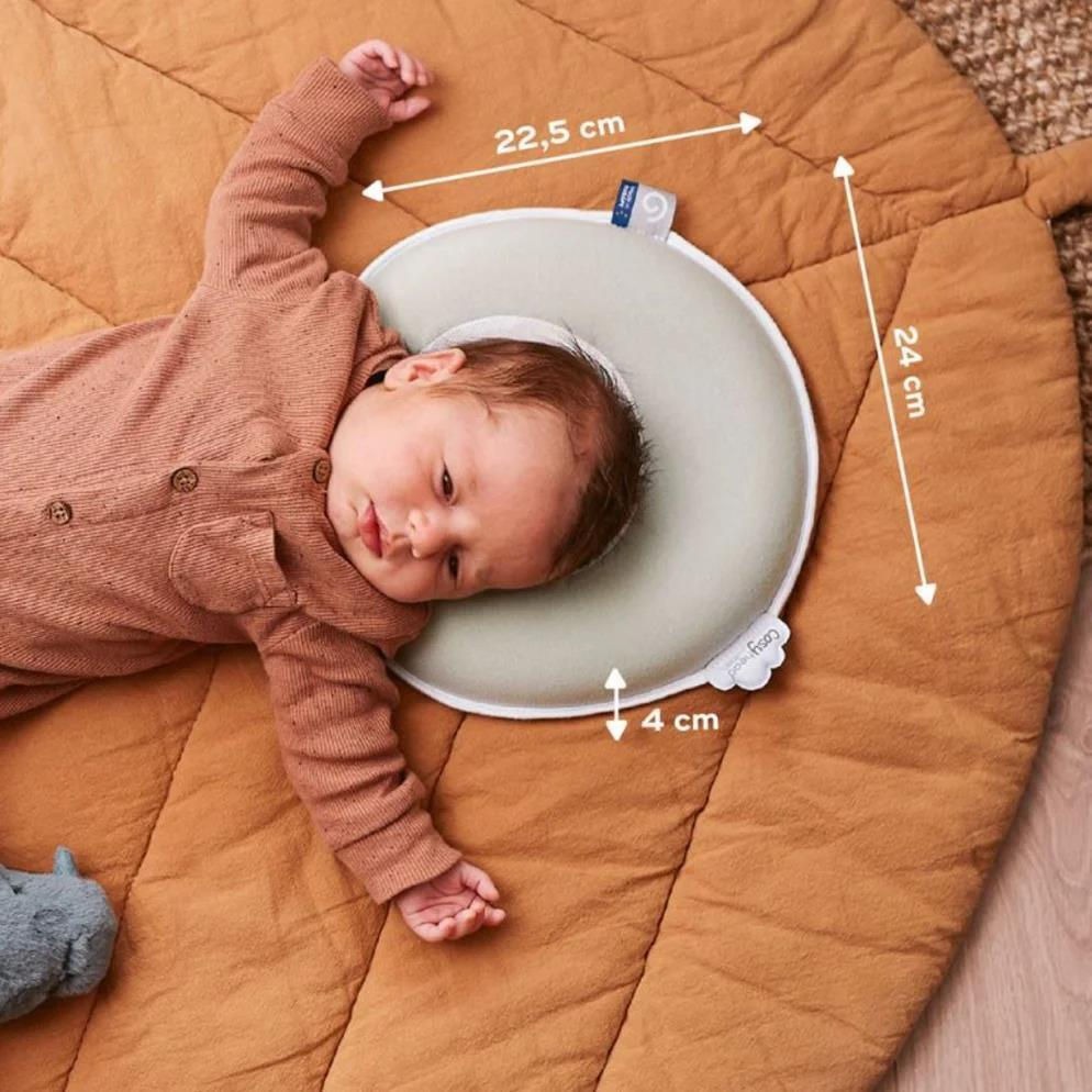 Perna anti-plagiocefalie Babymoov Cosyhead Fresh Sage Green