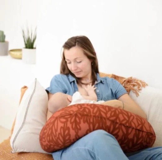 Подушка Babymoov B.Love 2 в 1 для беременности и кормления, формы U и C, Terracotta