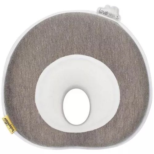 Perna ergonomica impotriva plagioencefaliei Babymoov Lovenest Plus Original Fresh Smokey
