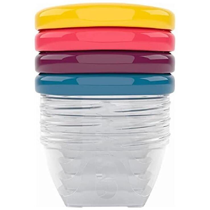 Набор из 4 контейнеров для хранения пищи Babymoov, 120 мл