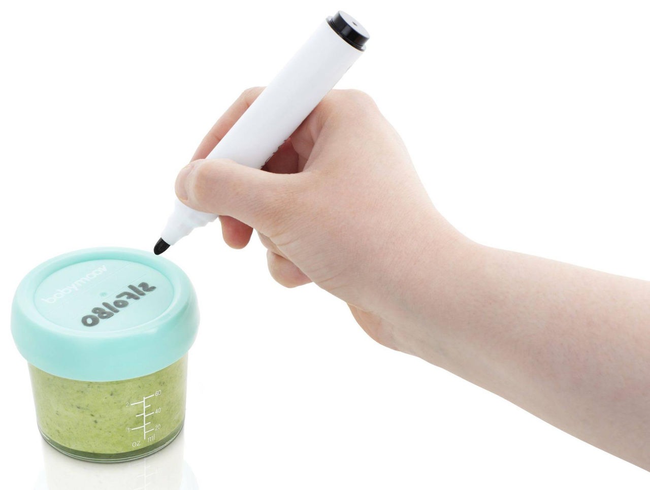 Set 8 boluri gradate din sticla Babymoov, 120 ml / 240 ml