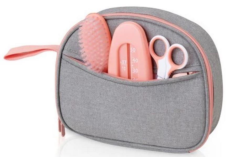 Set pentru ingrijire Babymoov Grooming Set Peach, 9 piese