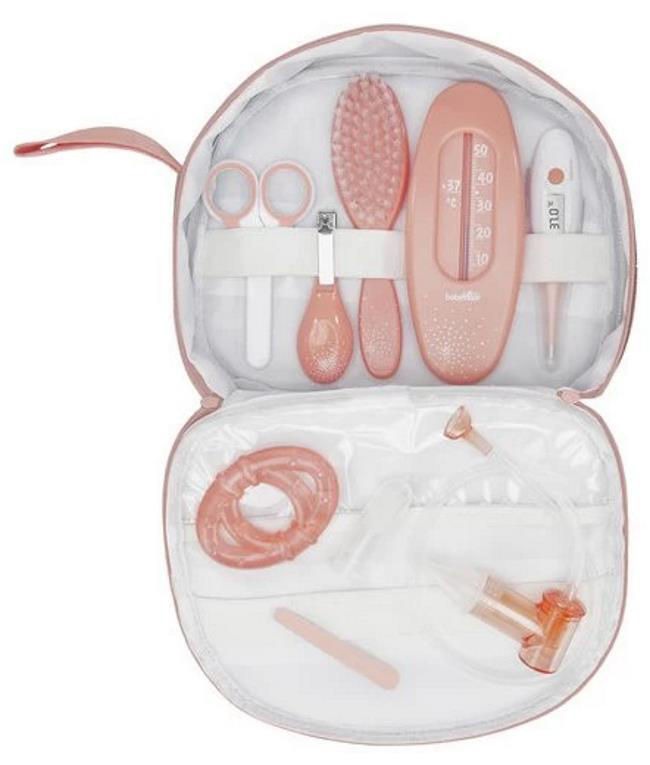 Set pentru ingrijire Babymoov Grooming Set Peach, 9 piese