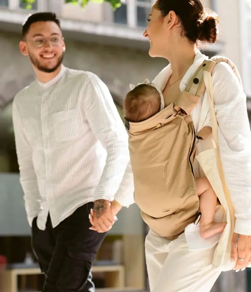 Трансформируемая система переноски с функцией бустера Babymoov Moov & Boost Sage Green