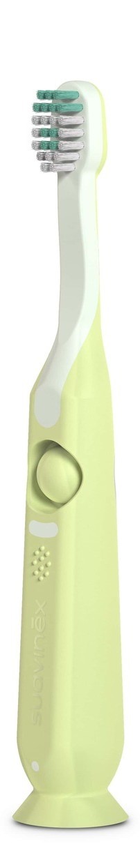 Periuta de dinti 2-6 ani Marimea 2, Verde, Suavinex