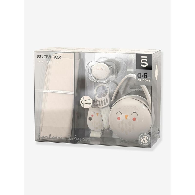 Set cadou Bonhomia Alb, Suavinex