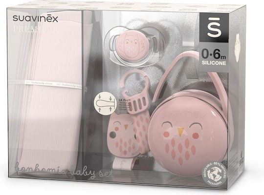 Set cadou Bonhomia Roz, Suavinex