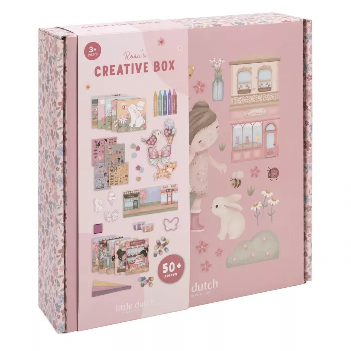 Cutie cu activitati creative - ROSA - Little Dutch