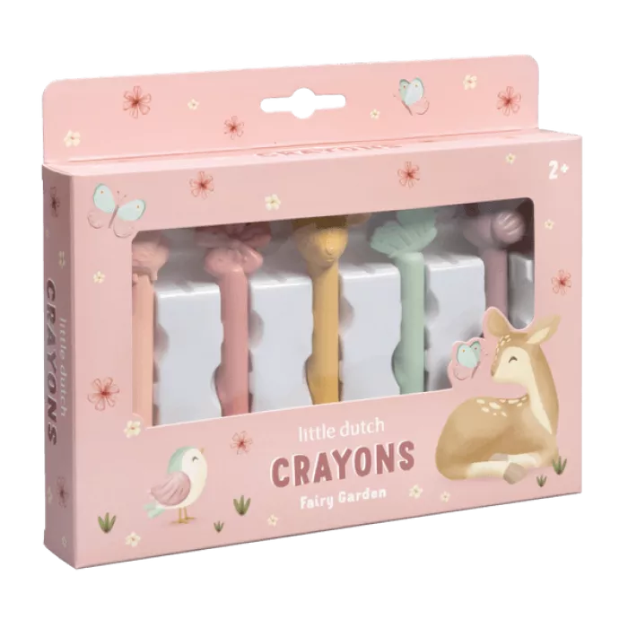 Creioane cerate in forma de animalute - Fairy Garden - Little Dutch