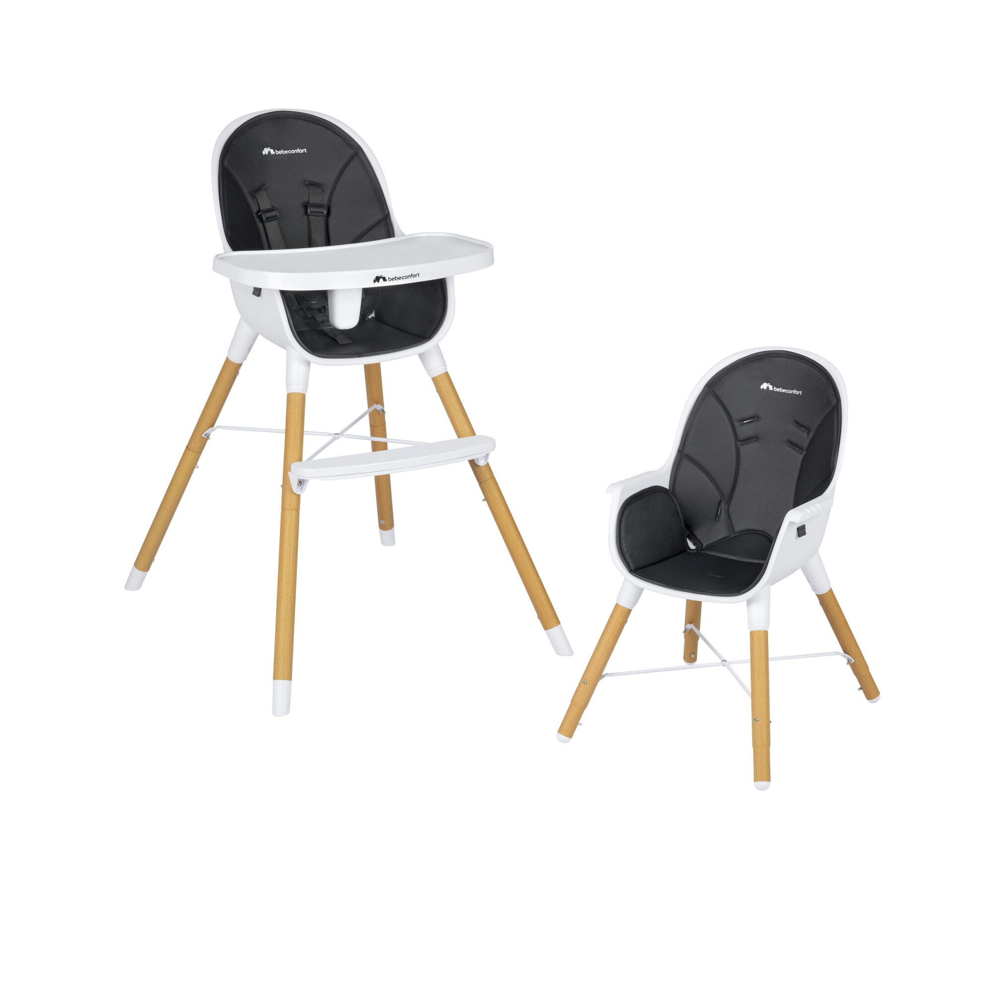 Scaun de masa 2 in 1 Bebe Confort Avista Mineral Graphite