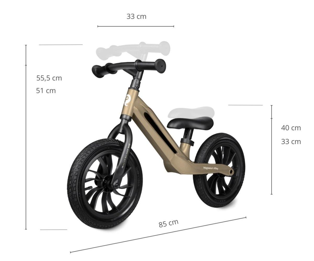 Bicicleta fara pedale Qplay Racer Platinum