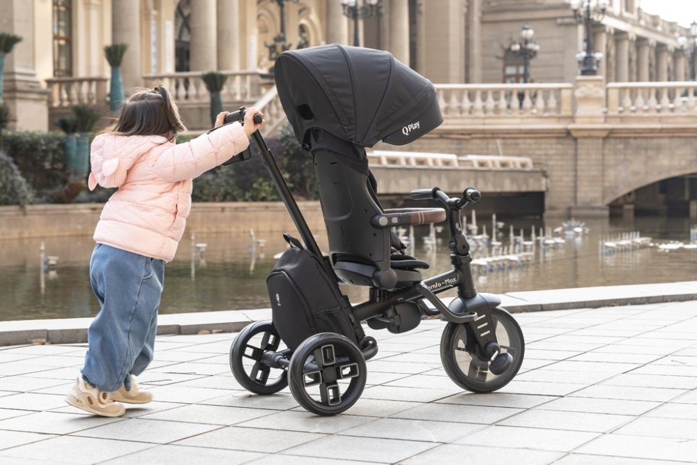 Трицикл Qplay Comfo Max Black