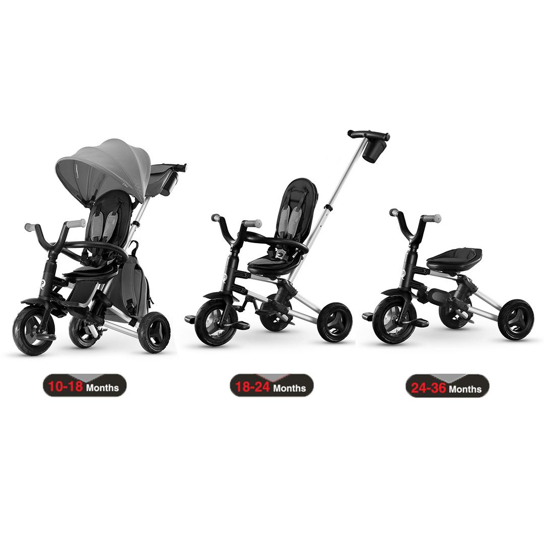 Трицикл Qplay Nova Plus Rubber Black