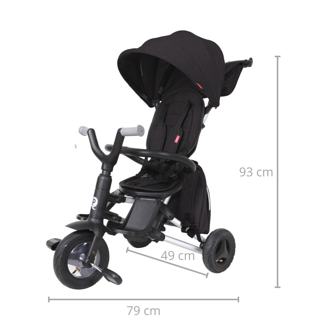 Трицикл Qplay Nova Plus Rubber Black