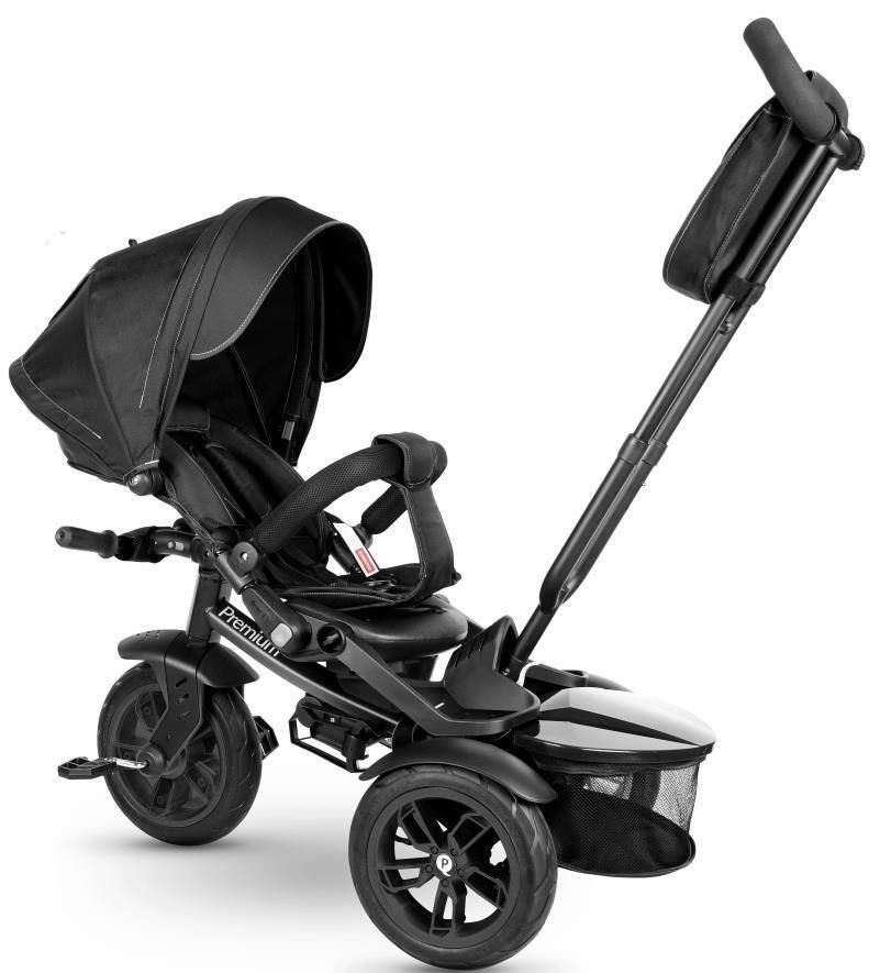 Tricicletă Qplay Premium Black 4