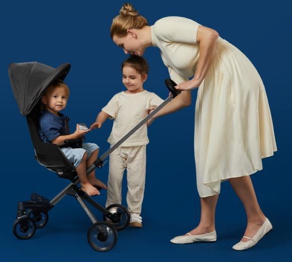 Детская коляска Qplay Easy Gold