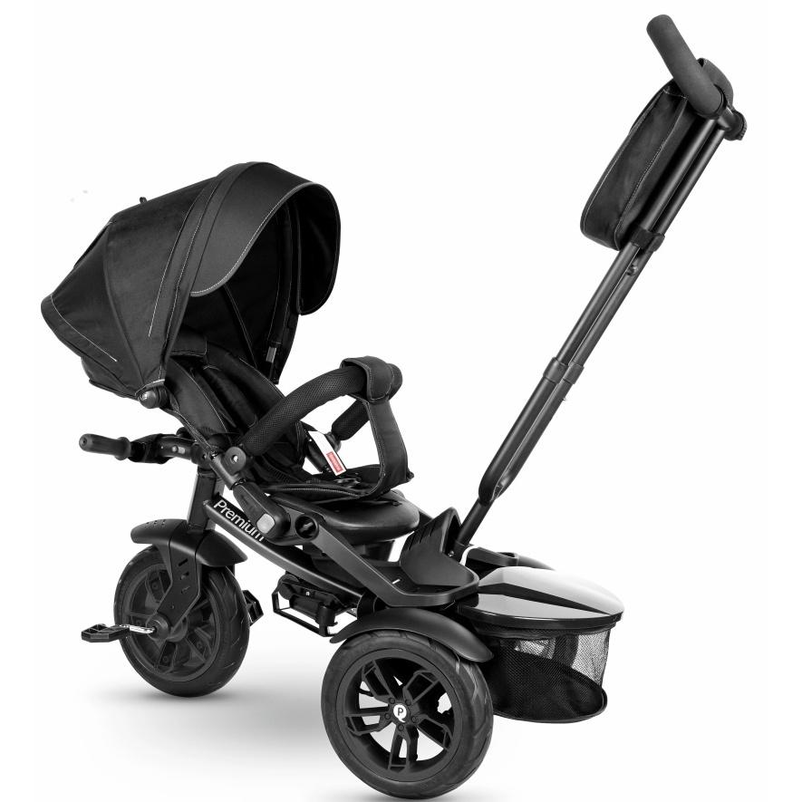 Tricicleta pliabila Qplay Premium Black