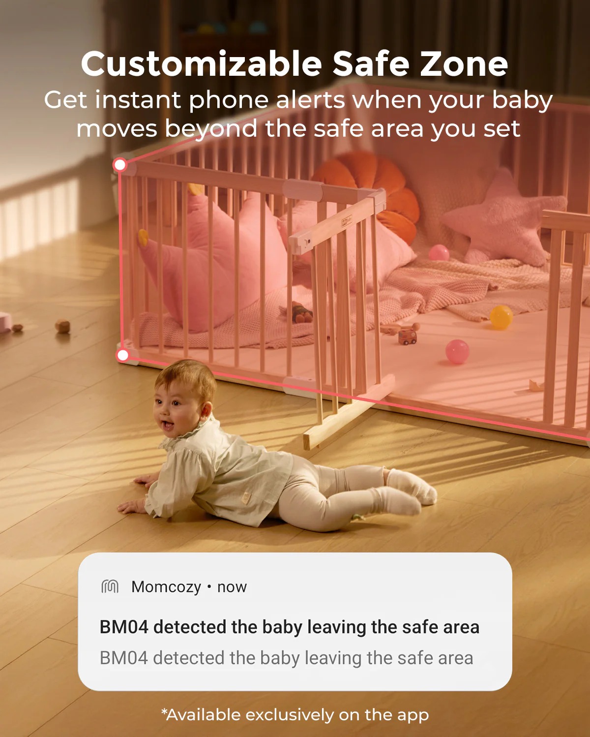 Цифровая видеоняня Momcozy Smart Wifi 5.0 BM04