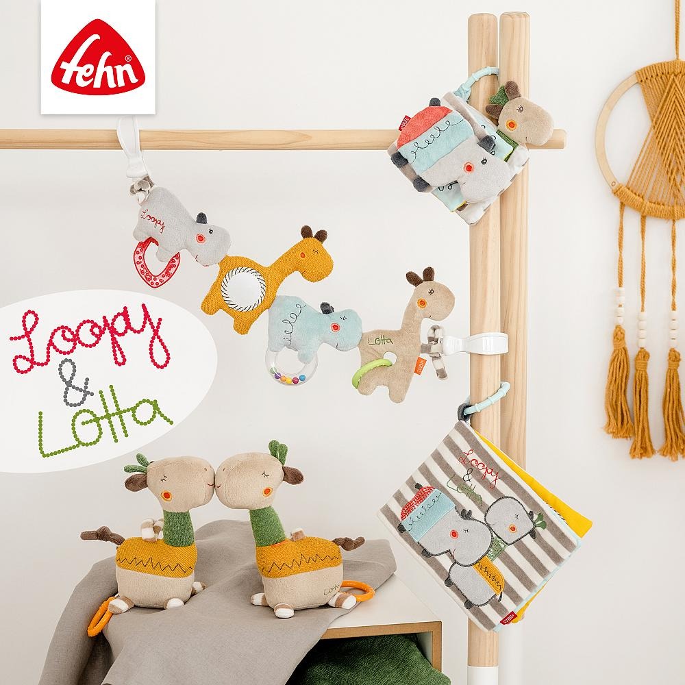 Jucarie carucior - Loopy si Lotta, Fehn