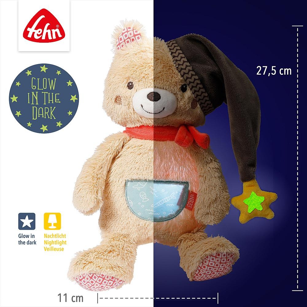 Мягкая музыкальная игрушка Fehn Bruno
