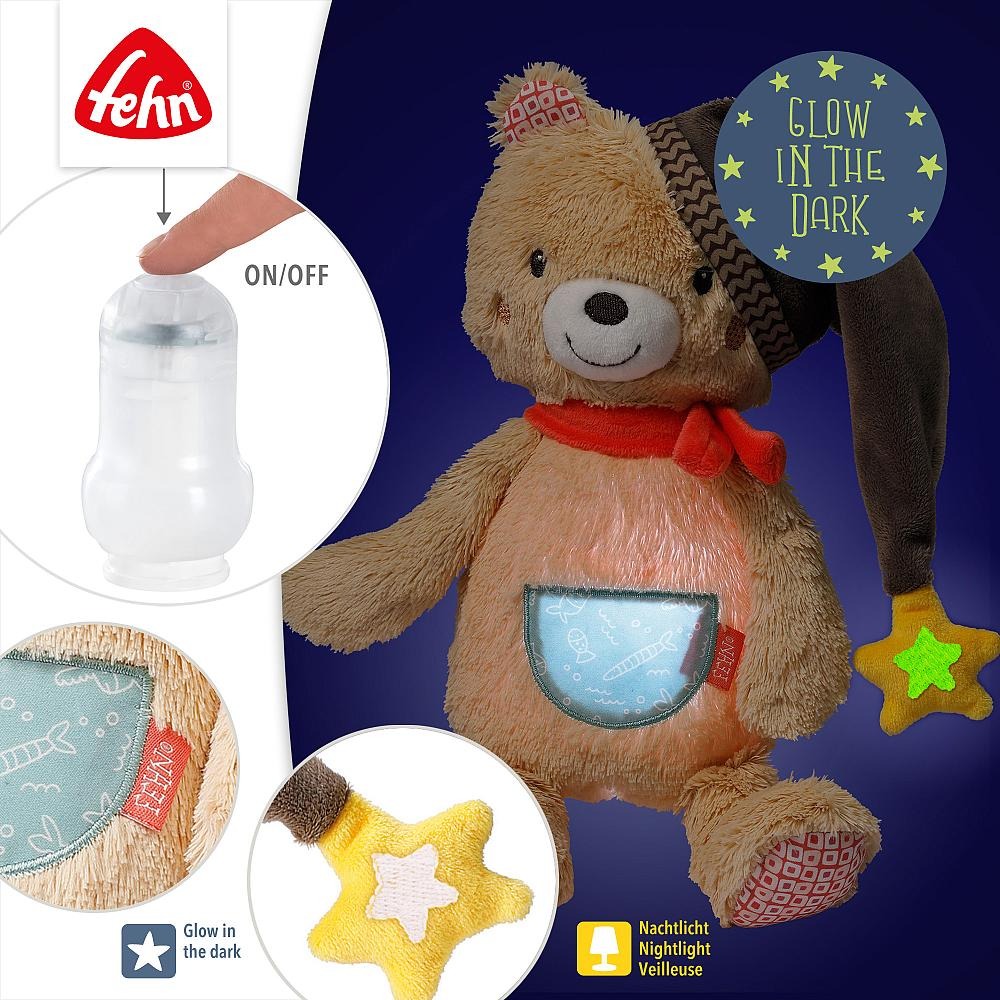 Мягкая музыкальная игрушка Fehn Bruno
