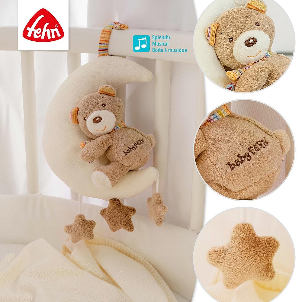 Музыкальная игрушка Fehn, Сонный медвежонок Oskar