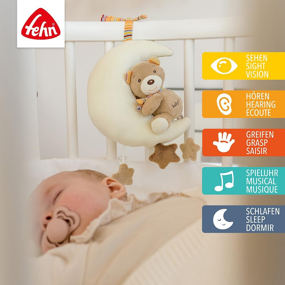 Музыкальная игрушка Fehn, Сонный медвежонок Oskar