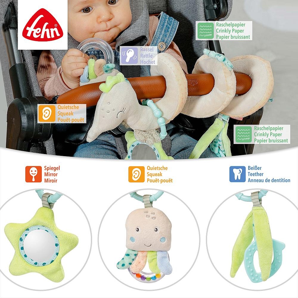 Спиральная игрушка – Морские животные, Fehn