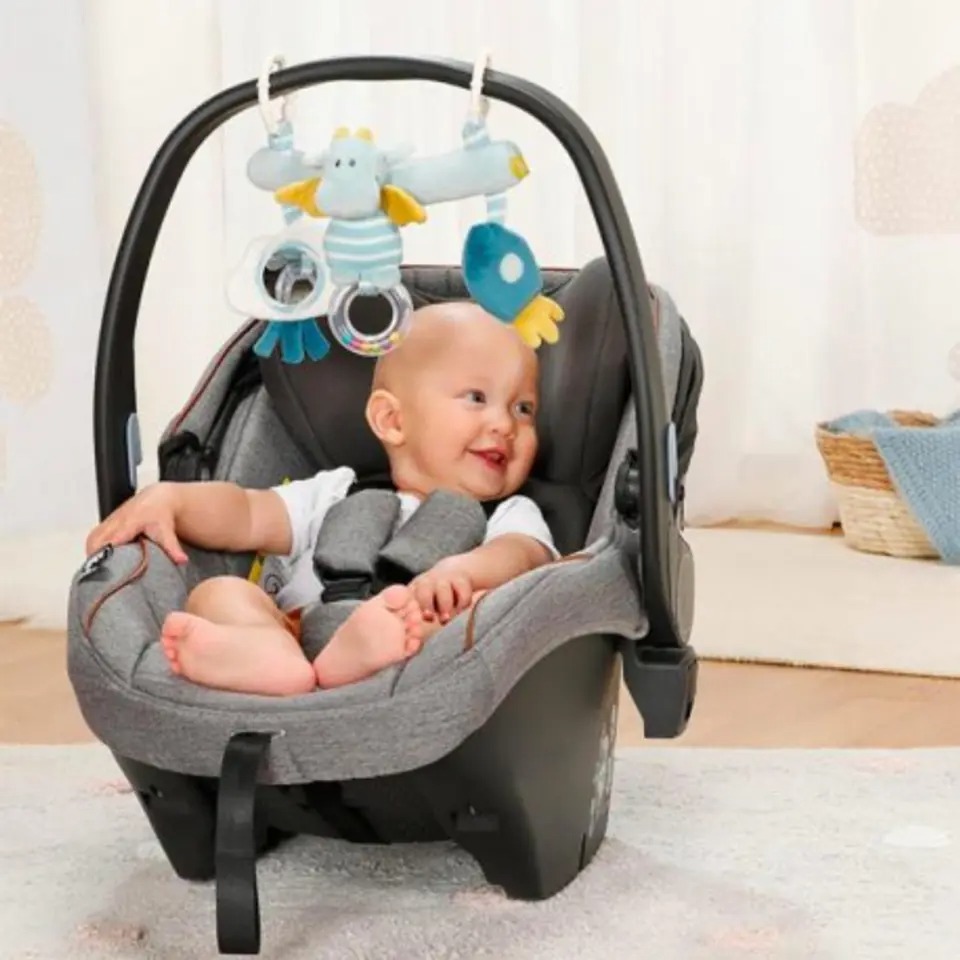 Jucarie pentru carucior, Fehn, 24x24x4cm, Dragon