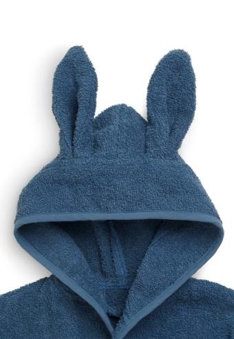 Halat de baie 3-4 ani Jollein Jeans Blue 4