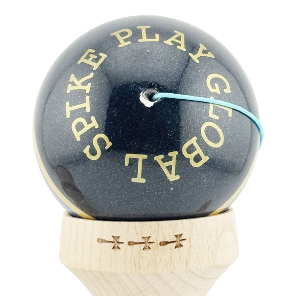 Kendama Royal Spike X Original profesionala, 7.5*6*18cm, inel albastru inchis 4