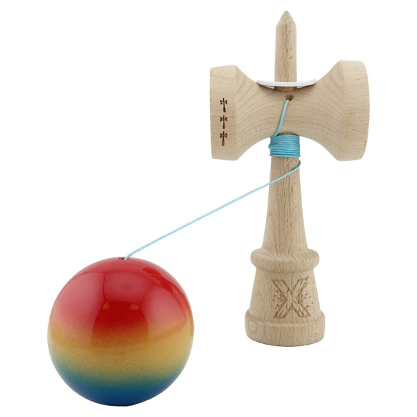 Kendama Super Sticky X Original profesionala, 7.5*6*18cm, Gradient 3
