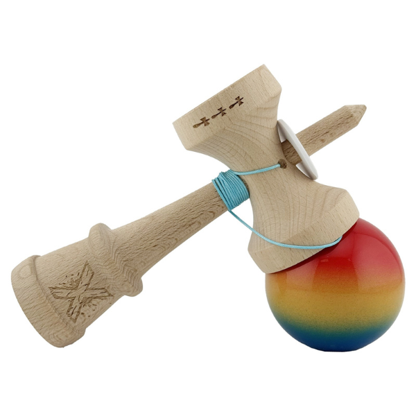 Kendama Super Sticky X Original profesionala, 7.5*6*18cm, Gradient 2