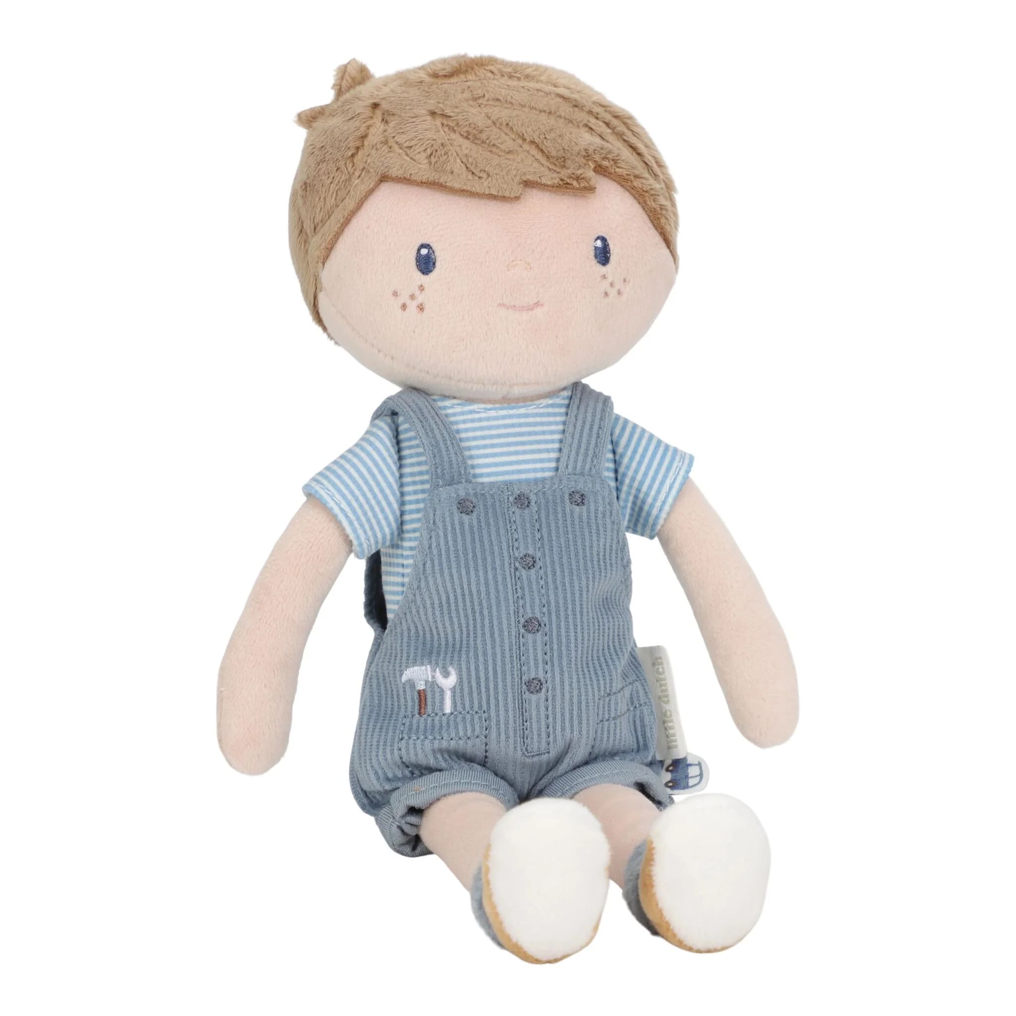 Papusa textila - Jim - 35 cm - Little Dutch
