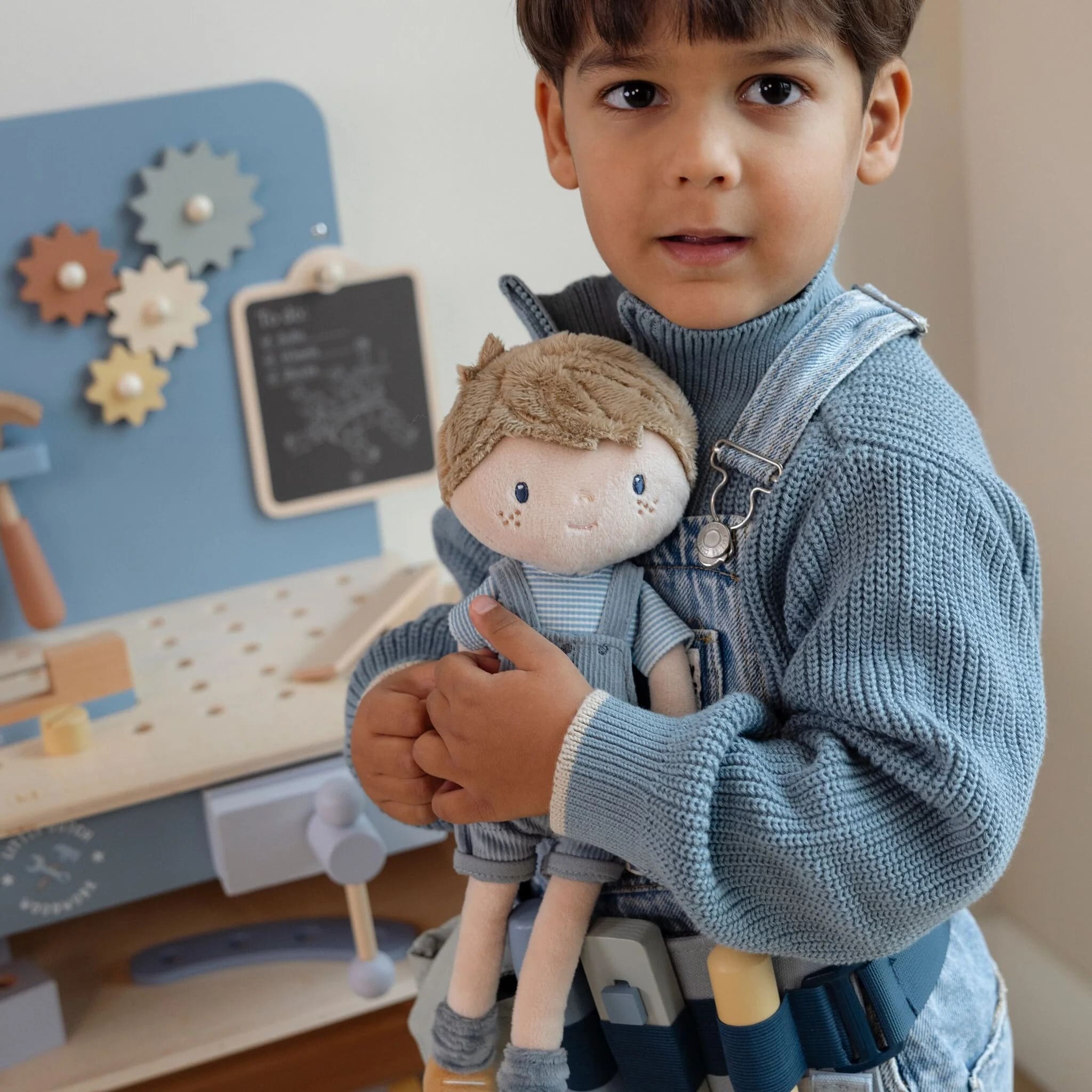 Papusa textila - Jim - 35 cm - Little Dutch