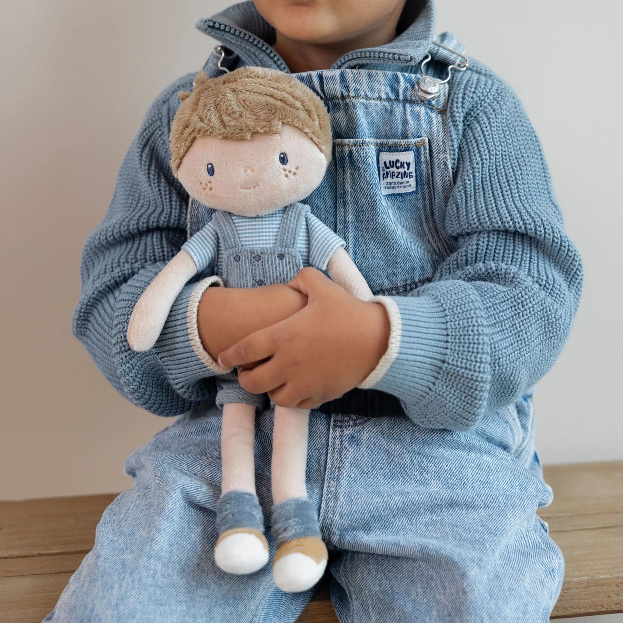 Papusa textila - Jim - 35 cm - Little Dutch