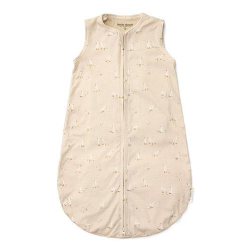 Sac de dormit din bumbac organic fara maneci pentru vara - 70 cm - Little Goose - Little Dutch