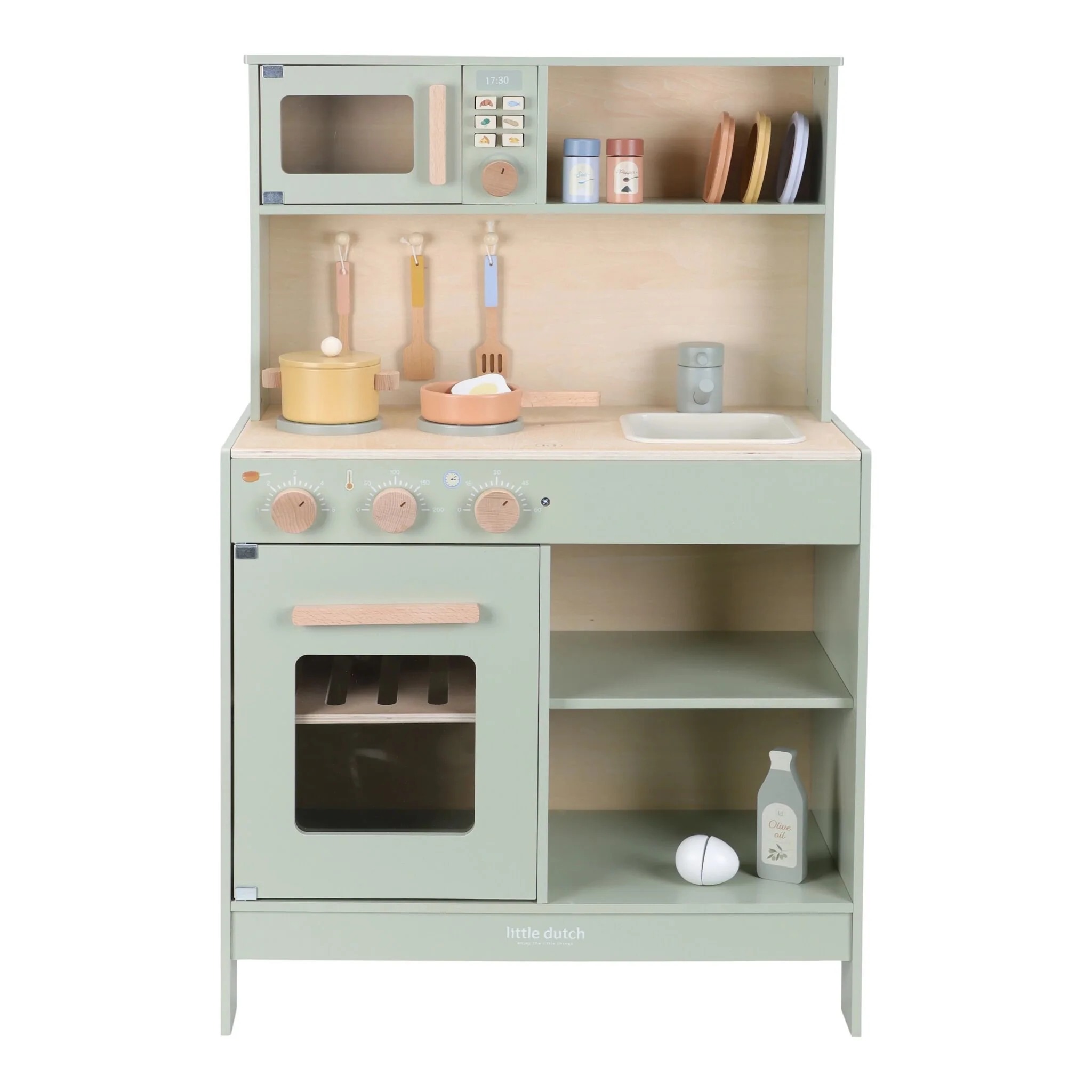 Bucatarie din lemn FSC cu accesorii - Mint - Little Dutch